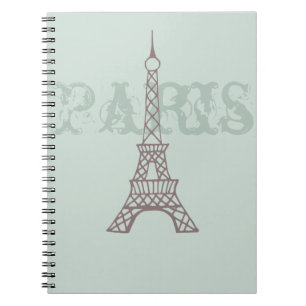 Vintage Paris Notebook
