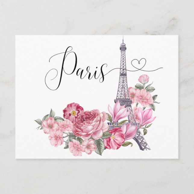 Vintage Paris Postcard (Front)