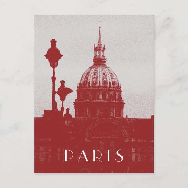 Vintage Paris Postcard (Front)
