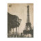 Vintage Paris Postcard, Eiffel Tower