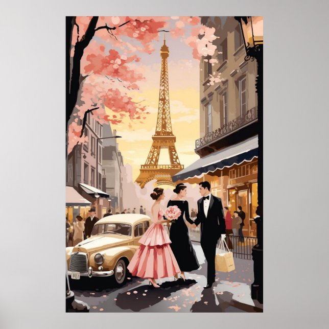 Vintage Paris Poster (Front)