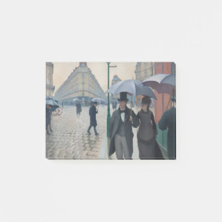 Vintage Paris Street on a Rainy Day Post-it Notes