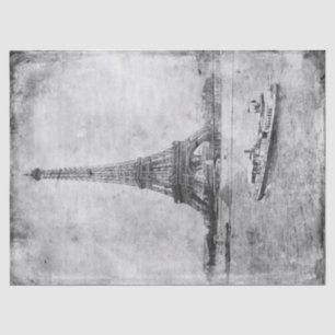 Vintage Paris Tissue or Decoupage Paper