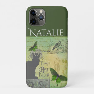 Vintage Paris Tour of Chat Noir Collage  Case-Mate iPhone Case