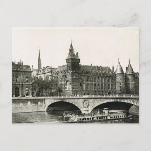 Vintage Paris,   Tribunal Postcard