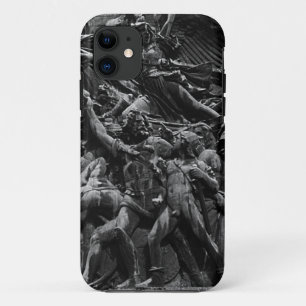 Vintage Paris triumphal arch marseillaise rude Case-Mate iPhone Case
