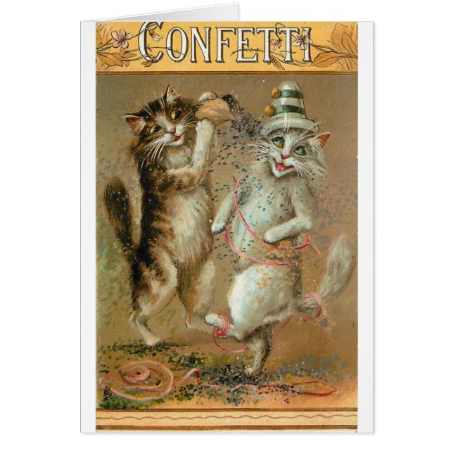Vintage - Party Cats, (Front)