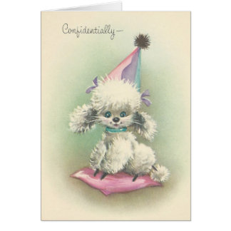 Vintage Party Poodle