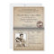 Vintage Passport Invitation