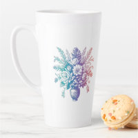 Vintage Pastel Colourful Floral Design