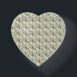 Vintage Pastel Floral Botanical Pattern Paperweight<br><div class="desc">This vintage floral pattern captures the timeless beauty of botanical illustration with a soft, romantic touch. Featuring delicate blush roses, white daisies, lavender sprigs, and blue wildflowers, the composition is set against a soothing soft green background that enhances the natural charm of each bloom. The palette leans into gentle pastels,...</div>