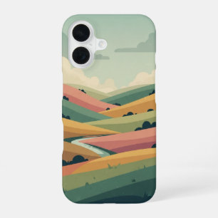 Vintage Pastoral Valley iPhone 16 Case