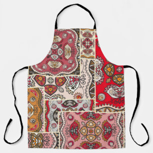 vintage patchwork quilt pattern. Vintage decorativ Apron