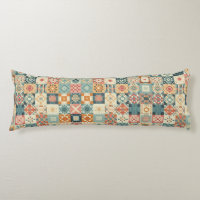 Vintage, patchwork quilted look