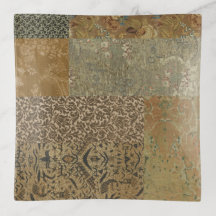 Vintage Patchwork Trinket Tray
