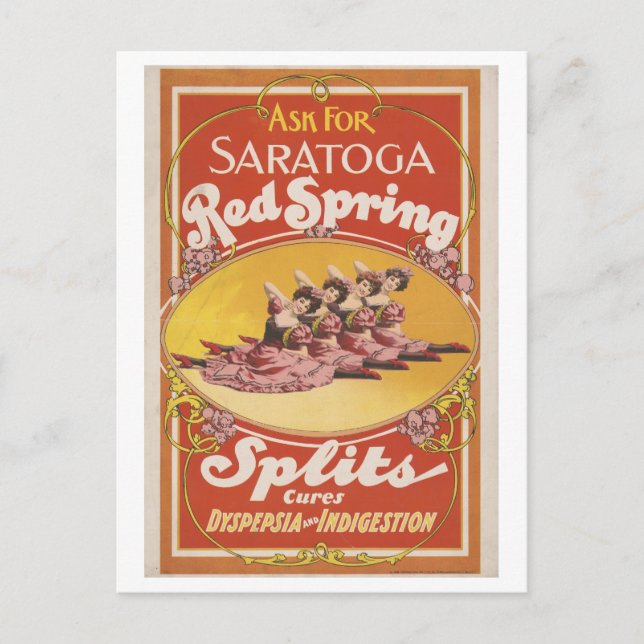 Vintage Patent Medicine Advertisement Postcard (Front)