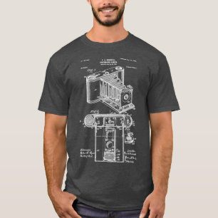 Vintage Patent Print 1902 Camera  T-Shirt