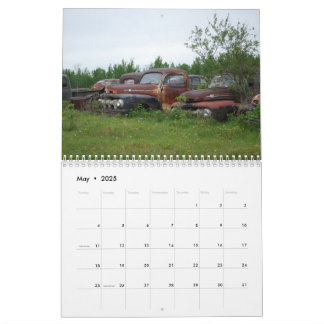 Vintage Patina calendar
