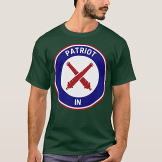 Vintage Patriot Indiana  T-Shirt