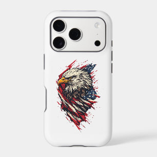 Vintage Patriotic American Eagle 4th of July