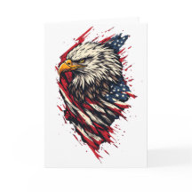 Vintage Patriotic American Eagle 4th of July