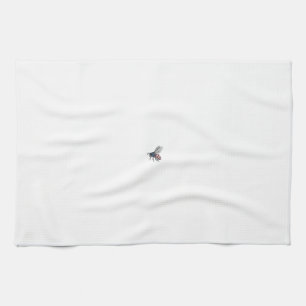 Vintage Patriotic Bee Vector Graphic Shirt Design_ Tea Towel