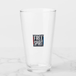 Vintage Patriotic Free Spirit Box Graphic Design_1 Glass