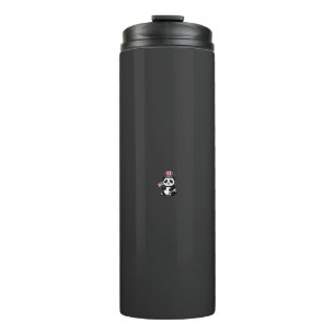 Vintage Patriotic Panda Flag Shirt Design_1 Thermal Tumbler