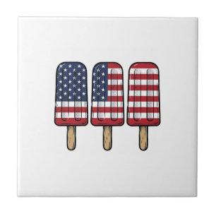 Vintage Patriotic Popsicle Flag Shirt Design_1 Tile