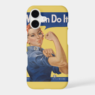Vintage Patriotic Rosie the Riveter, We Can Do It!