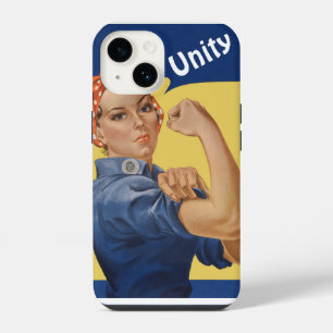 Vintage Patriotic Rosie the Riveter, We Can Do It! iPhone 14 Case