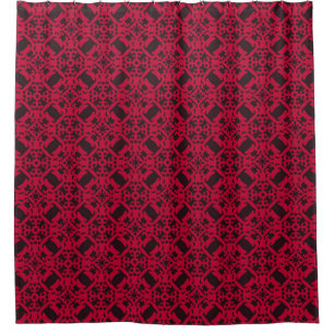 Vintage pattern art designabstract, antique, arabe shower curtain