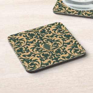 Vintage pattern coaster