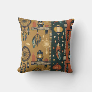 Vintage pattern design cushion
