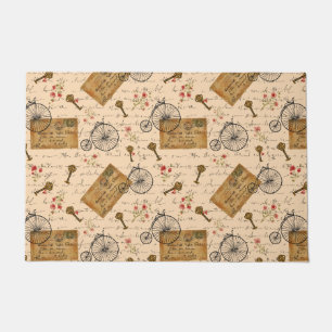 vintage pattern doormat