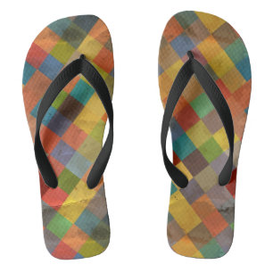 Vintage pattern. Geometric. Jandals