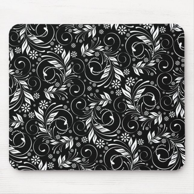 vintage pattern mouse pad (Front)