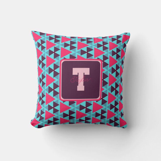 Vintage Pattern Pillow for Father's Day Gift (Front)