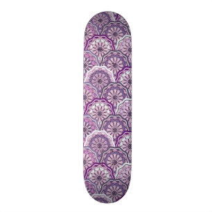 Vintage Pattern Skateboard
