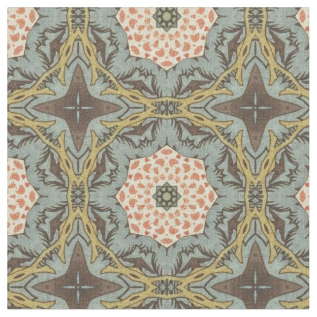 Vintage pattern William Morris Fabric (Close Up)