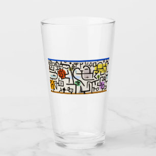 Vintage Paul Klee "Rich Port" colourful Glass