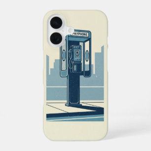 Vintage Payphone Box iPhone 16 Case