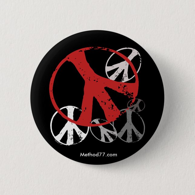 Vintage Peace Button (Front)