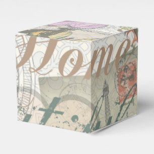 Vintage Peace Home Beautiful Love Favour Box
