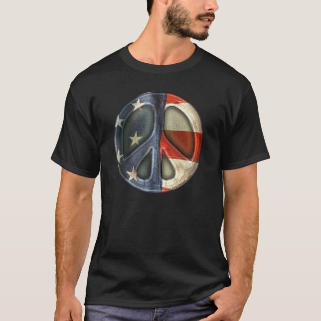 Vintage Peace T-Shirt (Front)