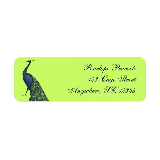 Vintage Peacock (Front)