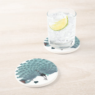 Vintage Peacock Coasters