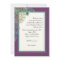 Vintage Peacock, Feathers n Etchings - Invitation