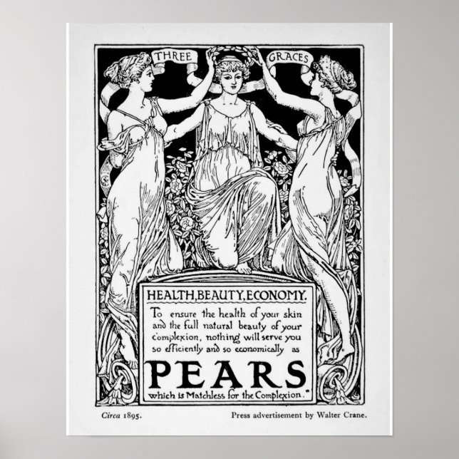 Vintage Pears Soap Poster (Front)