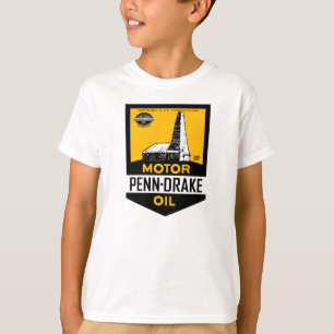 Vintage Penn Drake Motor Oil sign T-Shirt